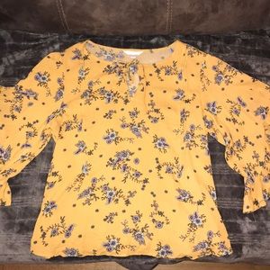 Yellow Lauren Conrad Blouse
